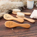 Custom Engraved Baby Brush Personalized Newborn Soft Hair Brush with Name, Unique Keepsake Gift for Baby Shower — image 10