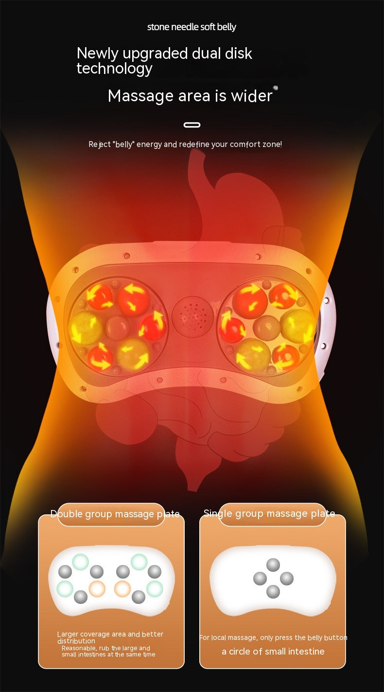 Stone Abdominal Back Waist Neck Massager