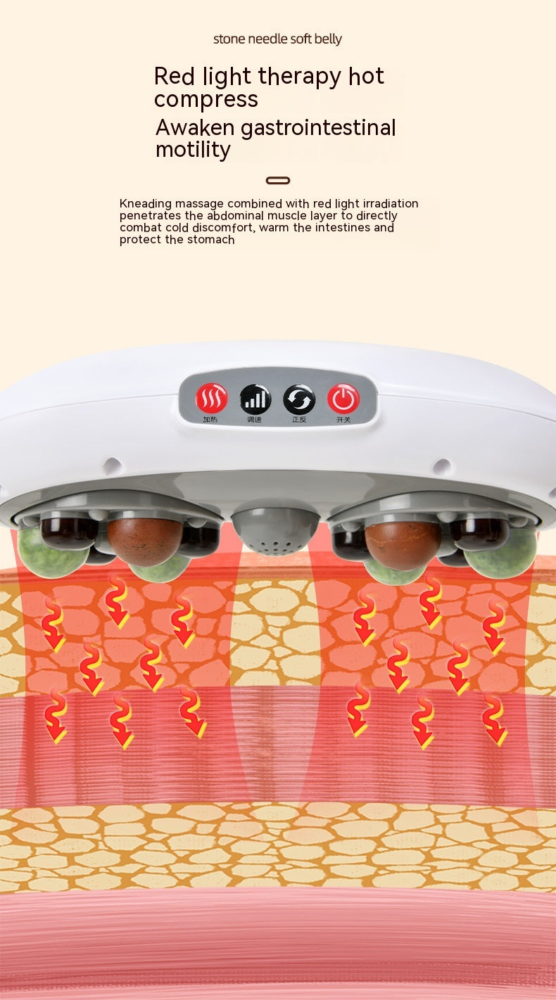 Stone Abdominal Back Waist Neck Massager