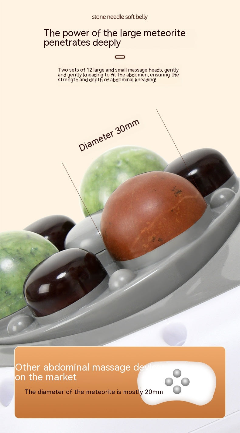 Stone Abdominal Back Waist Neck Massager