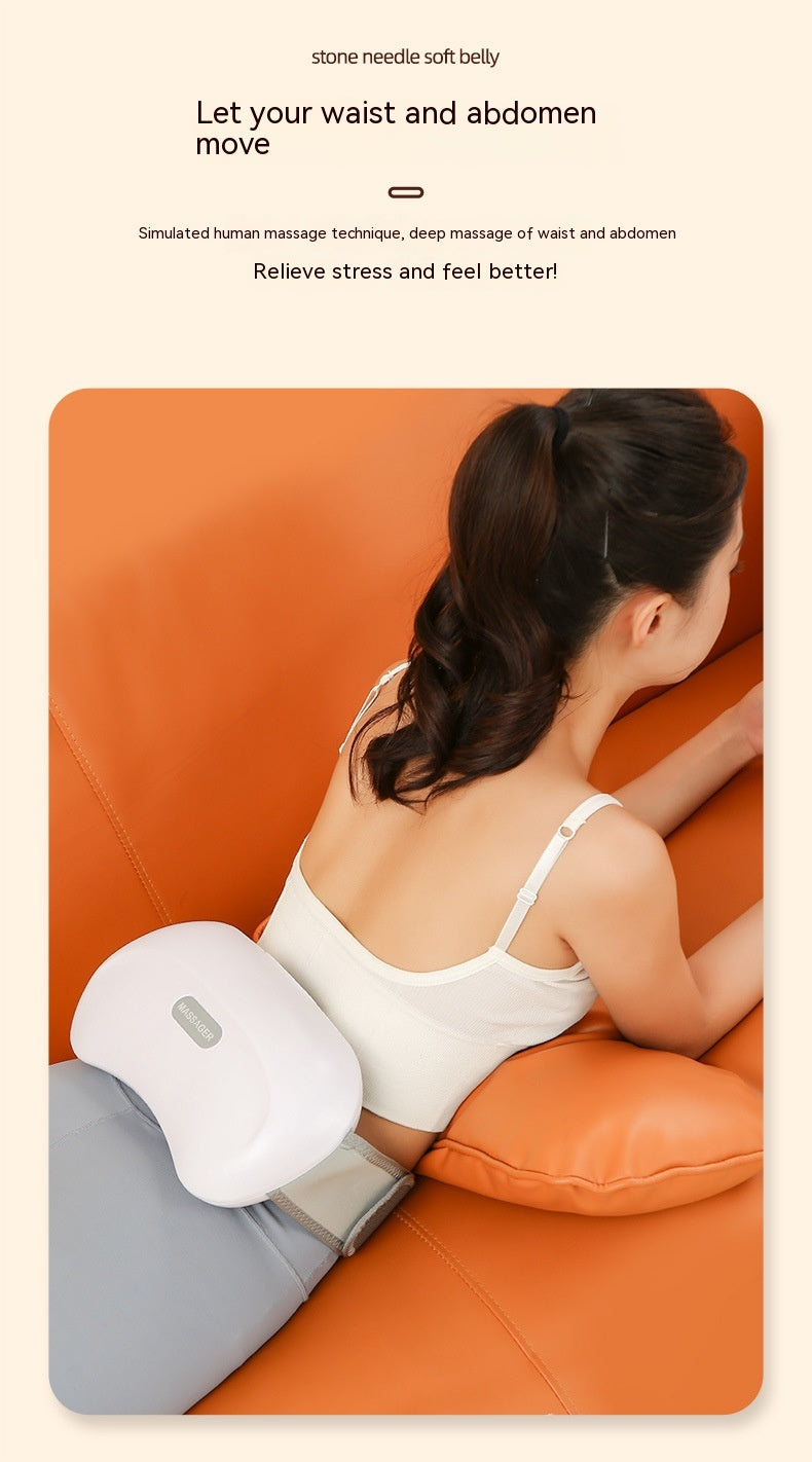 Stone Abdominal Back Waist Neck Massager