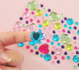 Kids Stickers Reward Diamond Stereo
