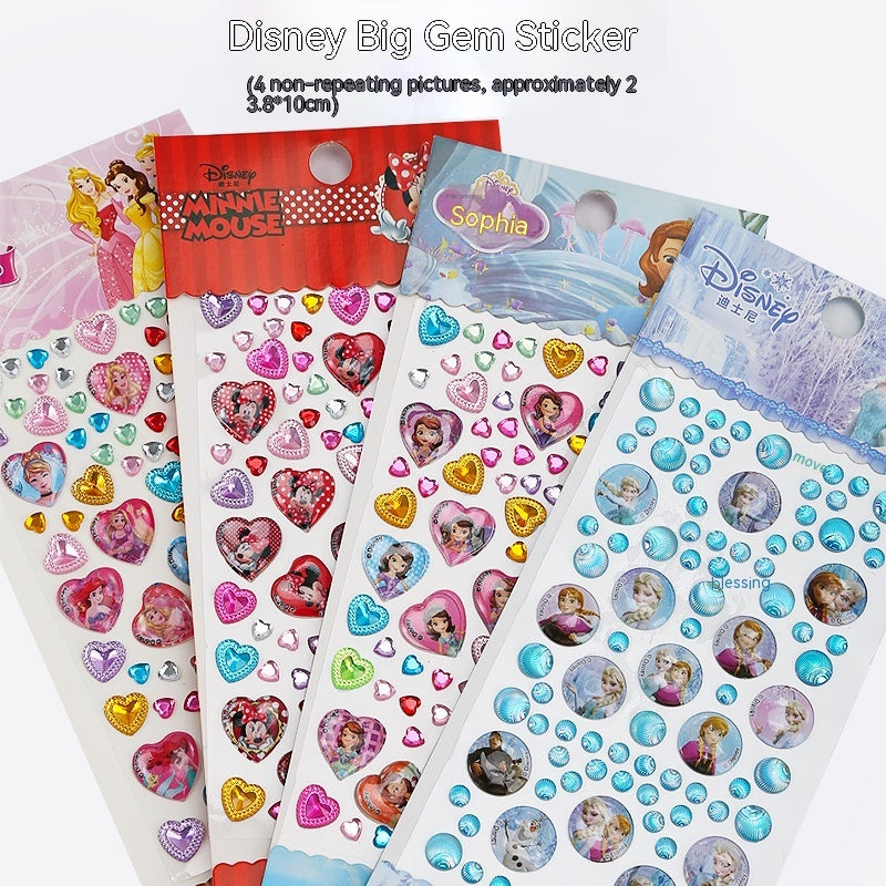 Kids Stickers Reward Diamond Stereo