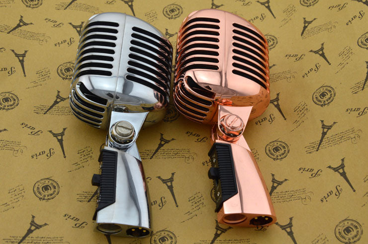 Rocking Retro Microphone Z6 KTV Karaoke Classical Microphone Jazz Microphone