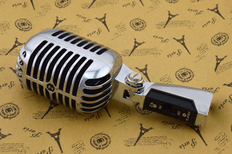 Rocking Retro Microphone Z6 KTV Karaoke Classical Microphone Jazz Microphone