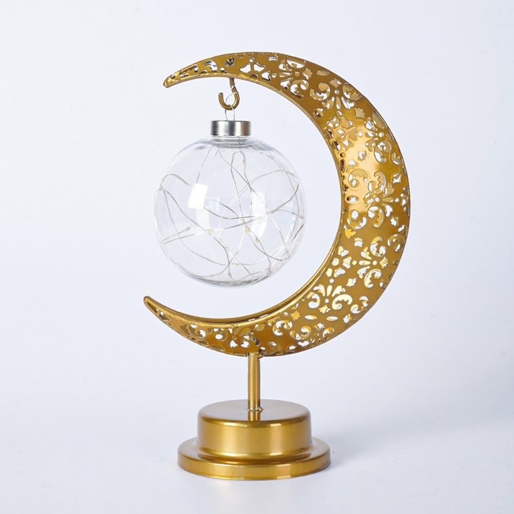 LED Modeling Lamp Creative Personality Iron Moon