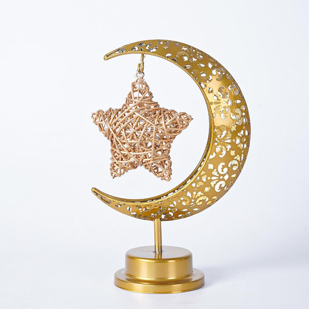 LED Modeling Lamp Creative Personality Iron Moon