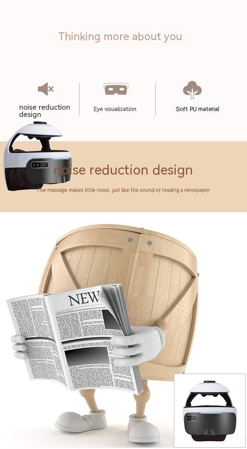 Rechargeable Wireless Head-eye Massager