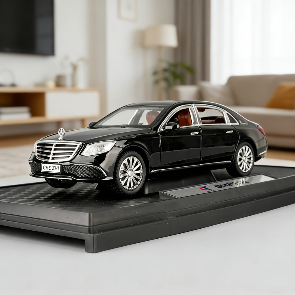 Mercedes-Benz E300 Diecast Car Model 1:24 Scale Zinc Alloy Static Replica, Openable Doors, Highly Detailed Collectible — imag