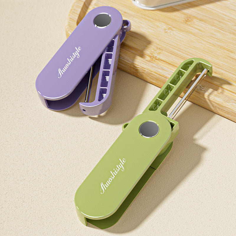 Foldable Vegetable Peeler Stainless Steel Fruit Slicer Potato Cucumber Portable Picnics Sharp Home Kitchen Accessories Tools Kitchen Gadgets