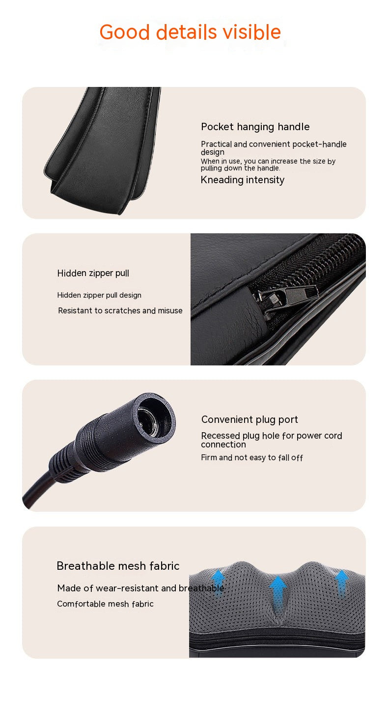 Household Electric Waist And Back Hot Compress Massager