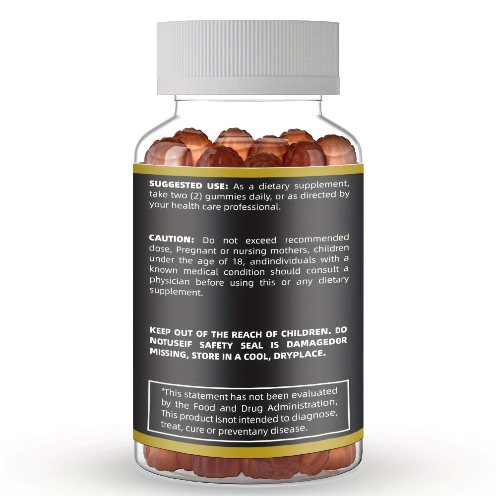 Sea Moss Gummies with Black Seed Oil, Ashwagandha, Shilajit, Elderberry, Chlorophyll, Turmeric & Bladderwrack — image 7