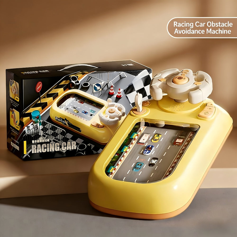 Electronic Racing Steering Wheel Game Toy with 200 Pictured Levels, Two Speeds and Yellow or Green Options — image 13