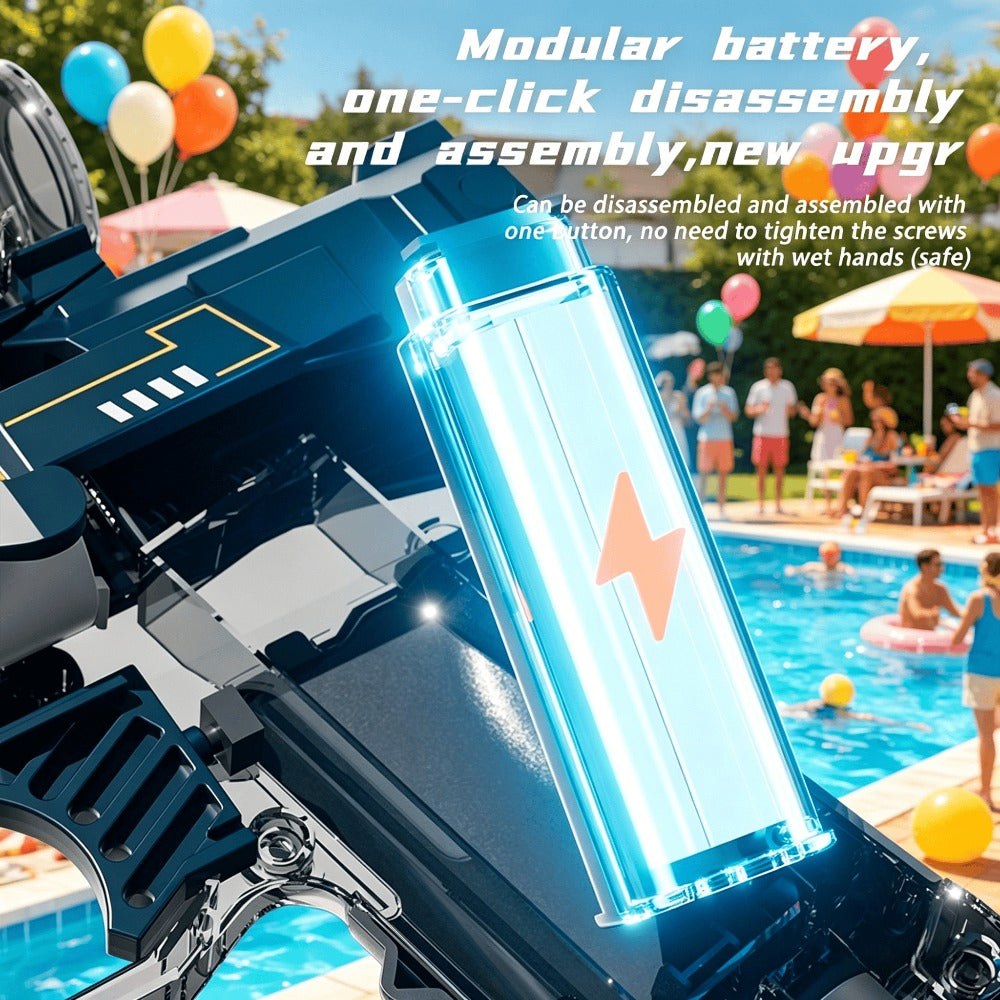 2-Piece Light-Up Automatic Water Spray Toy Set with LED Effects, Sound and Three Color-Pair Options — image 4