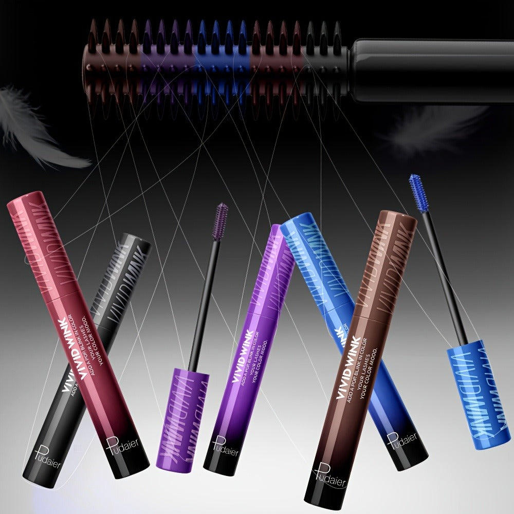 Colored Mascara in Five Numbered Shades with Slim Color-Coordinated Tubes and Integrated Comb-Style Wands — image 18