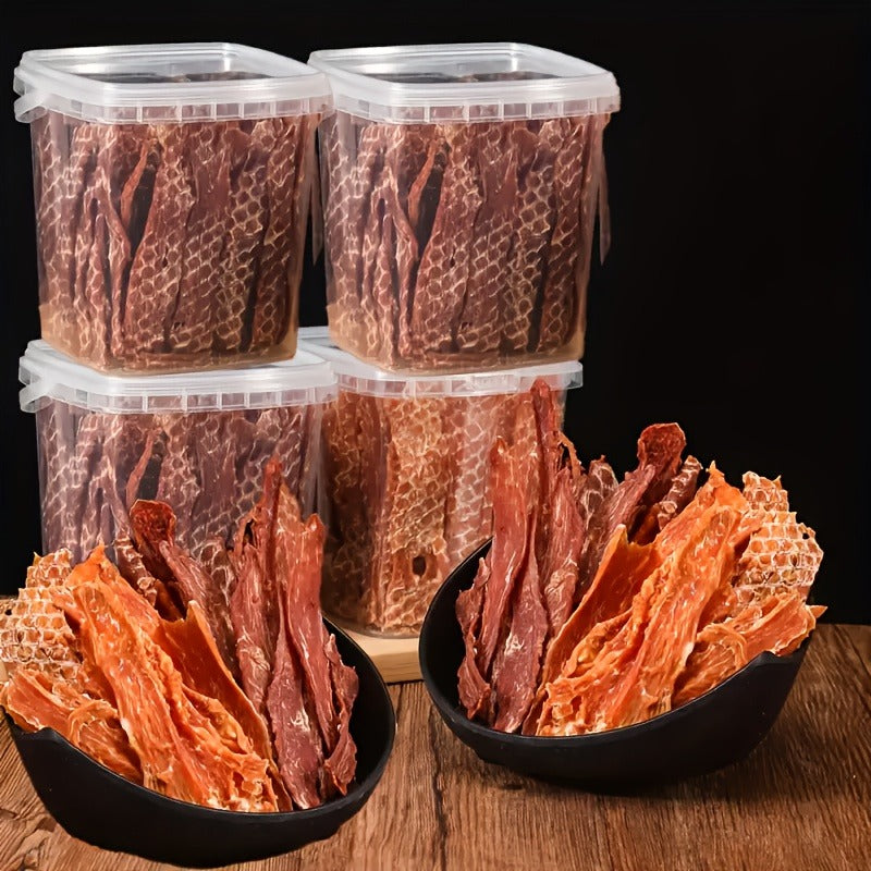 Dog Treats Chicken, Duck and Egg Yolk Assortment with Multi-Bag, 350g and 25 x 4g Options for Dog Reward Use — image 10