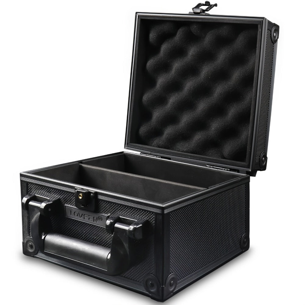 Trading Card Storage Box for 3x4 Top Loads 35pt Rigid Cards Holds 600 Plus – Sports Card Organizer Case with Lock for Pokemon