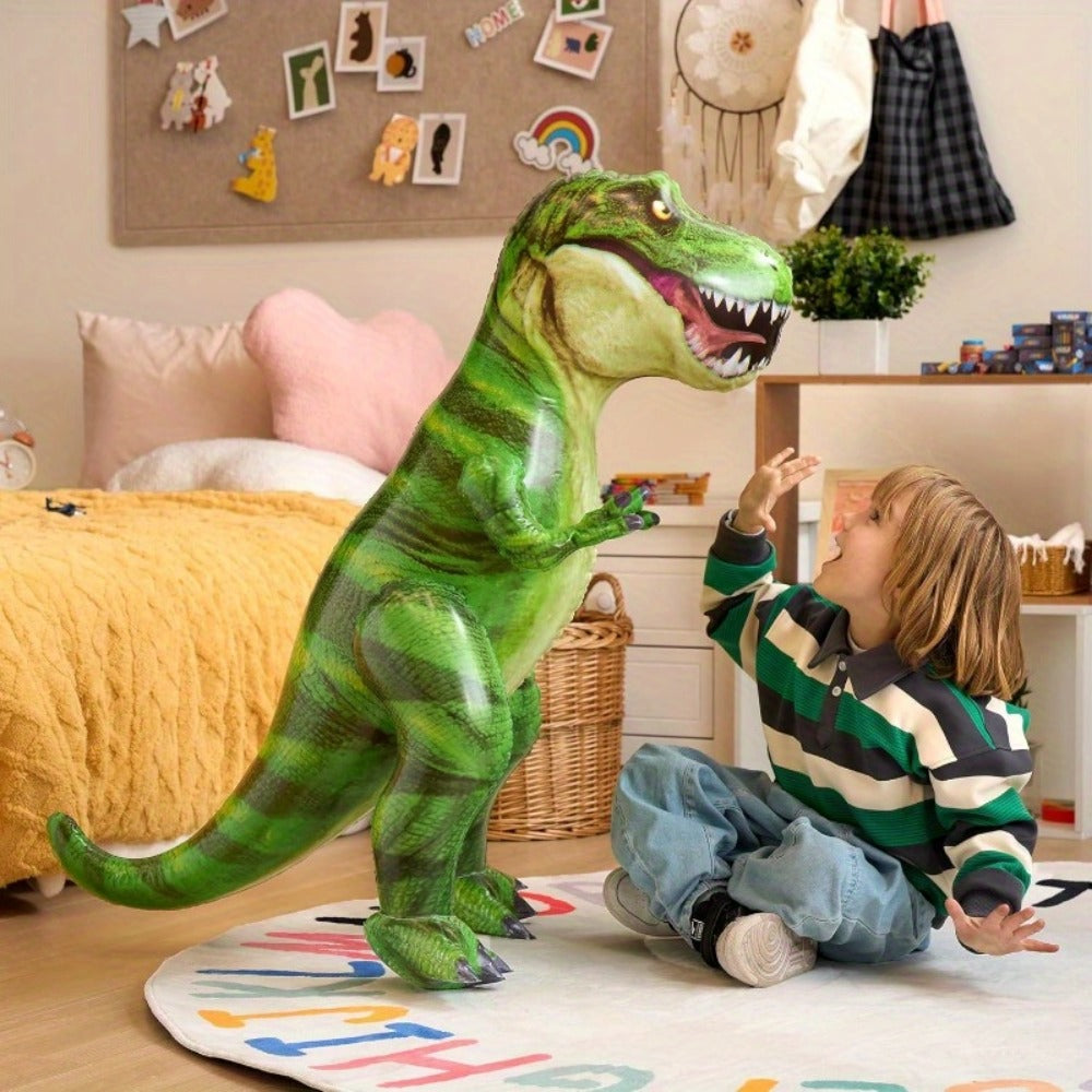 Giant Inflatable T-Rex Dinosaur 37 Inch, Tyrannosaurus Rex Blow Up Toy Safe with the Listed Color, Size or Set Options for Ev