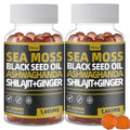 Sea Moss Gummies with Black Seed Oil, Ashwagandha, Shilajit, Elderberry, Chlorophyll, Turmeric & Bladderwrack — image 8