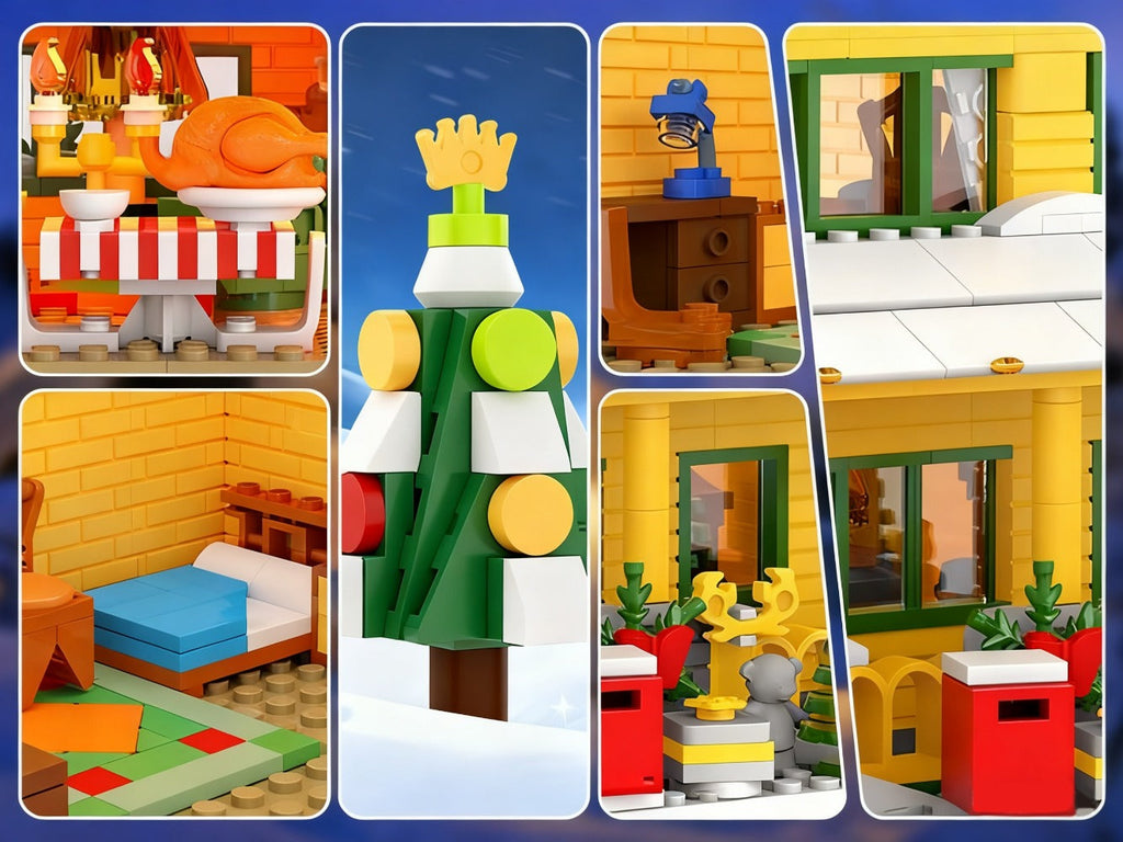 Christmas Story Building Blocks Set 1146 Pcs with the Listed Color, Size or Set Options for Everyday Use — image 10
