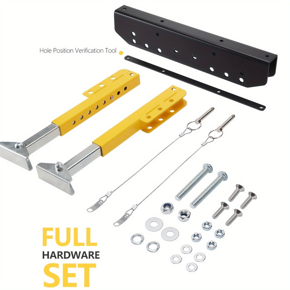 RV Step Stabilizer Kit – Adjustable Foldable Ladder Support for 5th Wheel, Travel Trailer & Motorhome, Eliminates Bounce — im