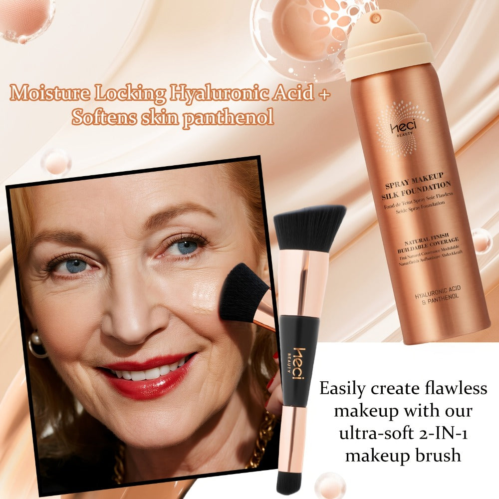Two-Piece Spray Liquid Foundation and Brush Set with Matte Finish in Shades 110, 120 or 210 — image 23