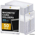 35pt Magnetic Trading Card Holders with Recessed Corners in 25, 50 or 100 Piece Pack Options — image 8