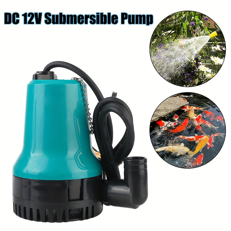 Submersible Pump, 12V DC Pond Garden Fish Tank RV Irrigation Lawn for Garden, Patio and Yard Use — image 9