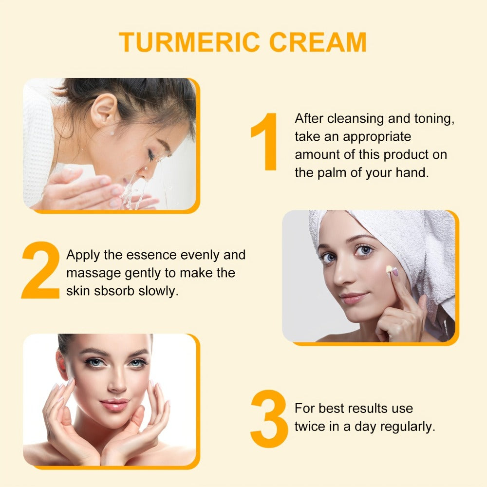 Face Mask, HICREAM Turmeric Vitamin C Kaolin Clay Formula in Jar Packaging for Rinse-Off Facial Use — image 7