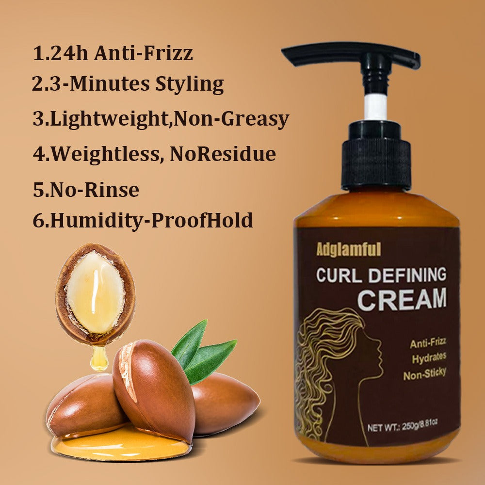 Pump-Bottle Curl Defining Cream with Leave-In Application for Wavy, Curly and Coily Hair Types — image 13