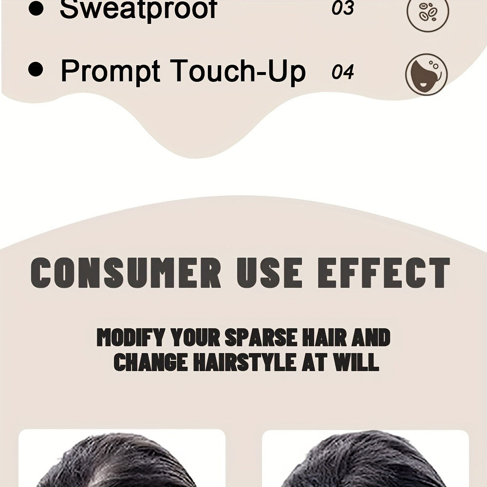15-Gram Hair Fiber Kit with Directional Spray Applicator in Four Black and Brown Shade Options — image 20