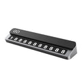 Parking Plate Phone Number Plate Car Car Parking Card Aluminum Alloy High Quality Simple High Temperature Resistance - V.I.P Digital Presence