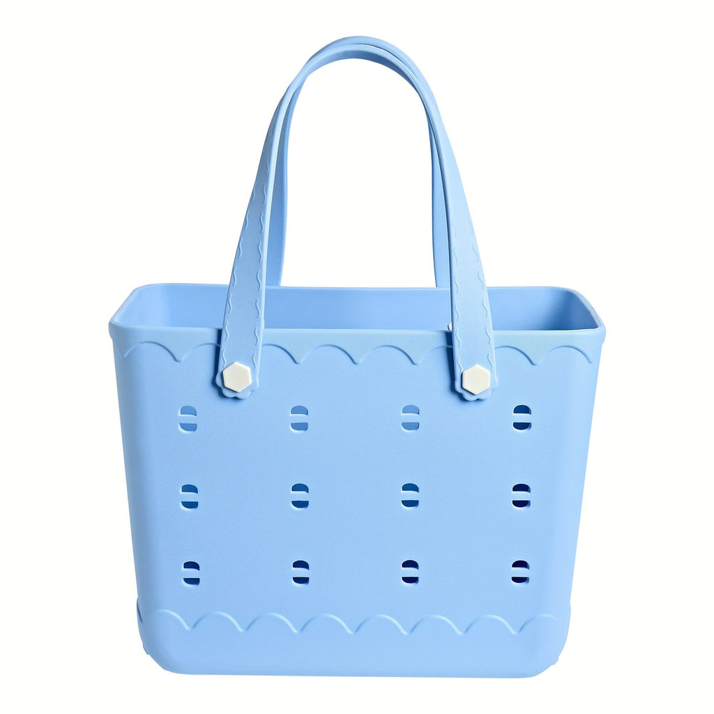 Beach Tote Bag for Women, Large Shoulder Handbag for Travel Vacation Fruits Flowers Drinks, M & L — image 23