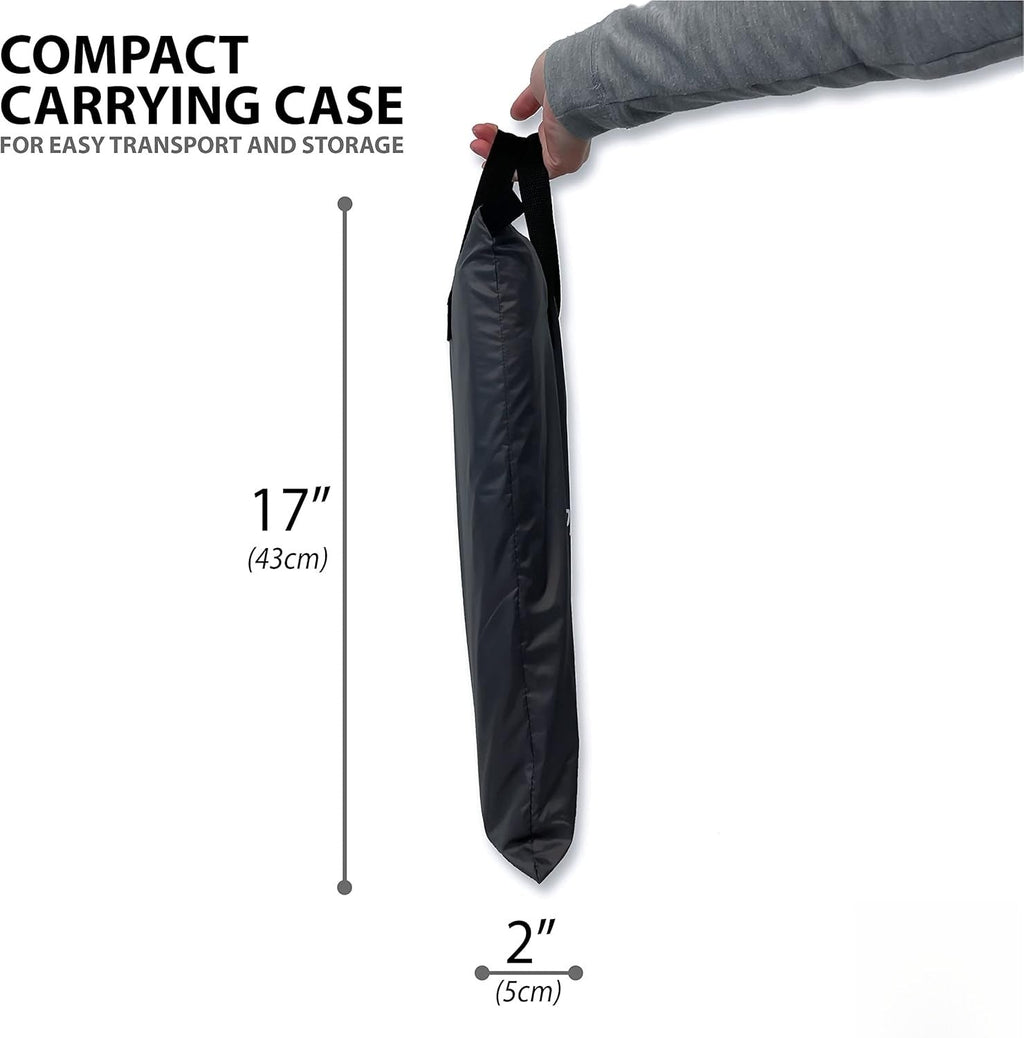Camping Tent Organizer 9-Shelf with Zippered Flap – Hanging Storage Rack for Shoes, Gear & Dining, Fits Most Tents, Brown & G