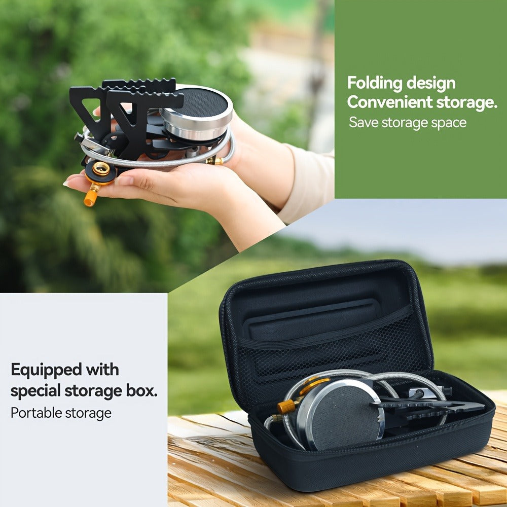 Infrared Camping Stove REDSUN FD1/FD3, 3.0kW Windproof Portable Gas Stove with Collapsible Stand & EVA Case — image 19