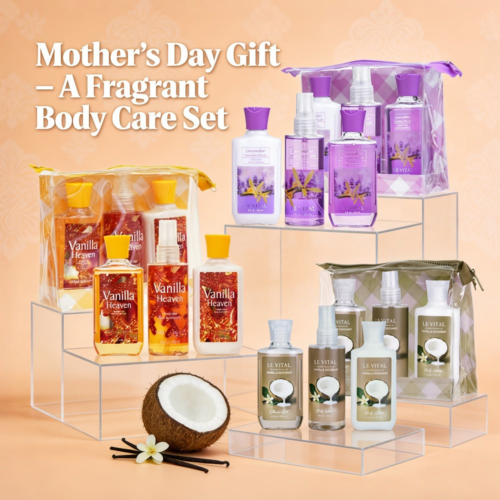 Three-Piece Peppermint Eucalyptus Bath Set with Body Lotion, Shower Gel and Fragrance Mist — image 1