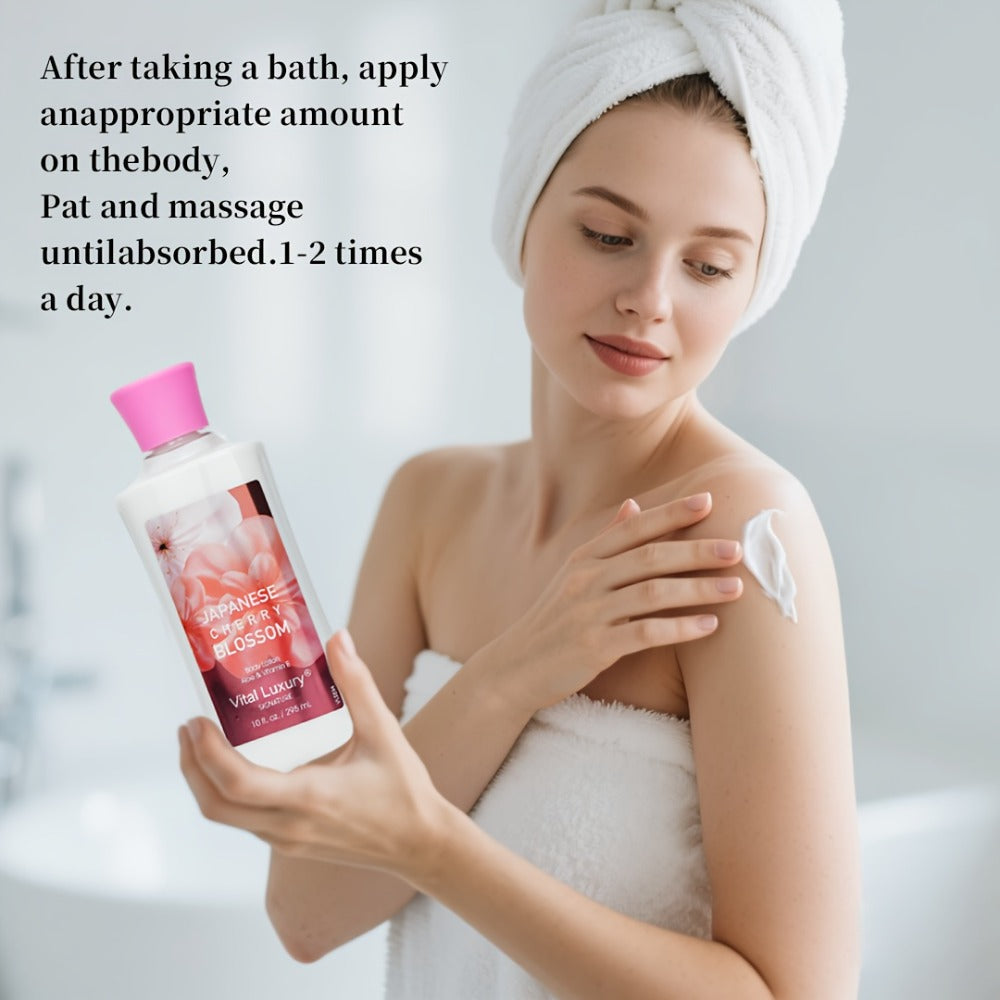 Scented Body Lotion in Japanese Cherry Blossom, Vanilla Heaven or Cotton Candy Bottles and Two-Piece Sets — image 16
