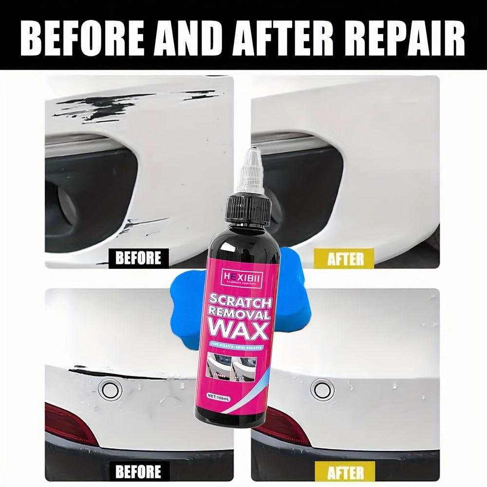 Car Scratch Remover Wax 2-Pack – Liquid Formula for Fine Surface Scratch Repair on Cars, RV, Trucks & Motorcycles — image 7