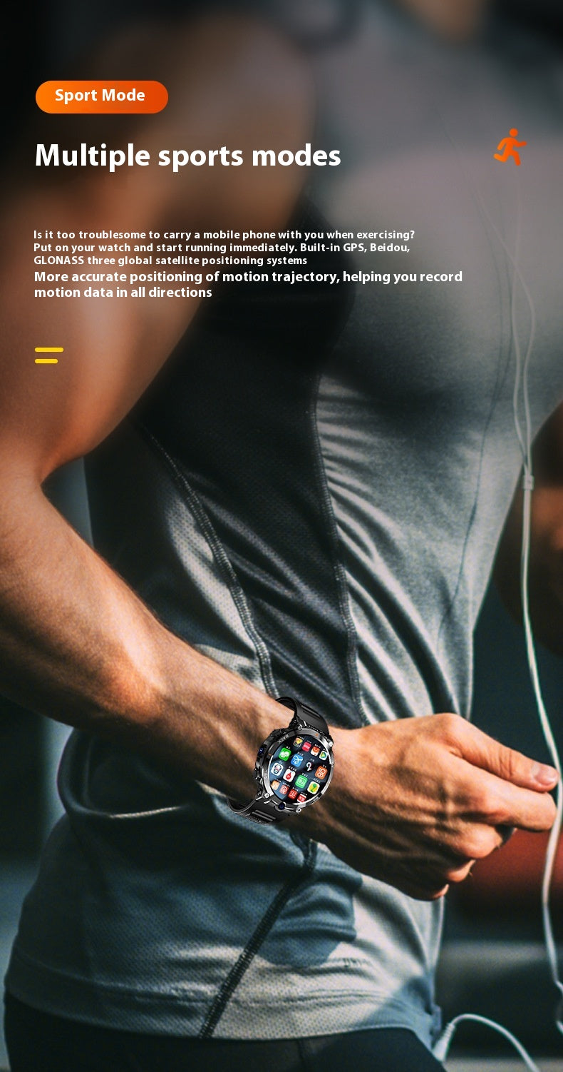 H10 Multi-function Dual Camera Sports Smart Phone Watch