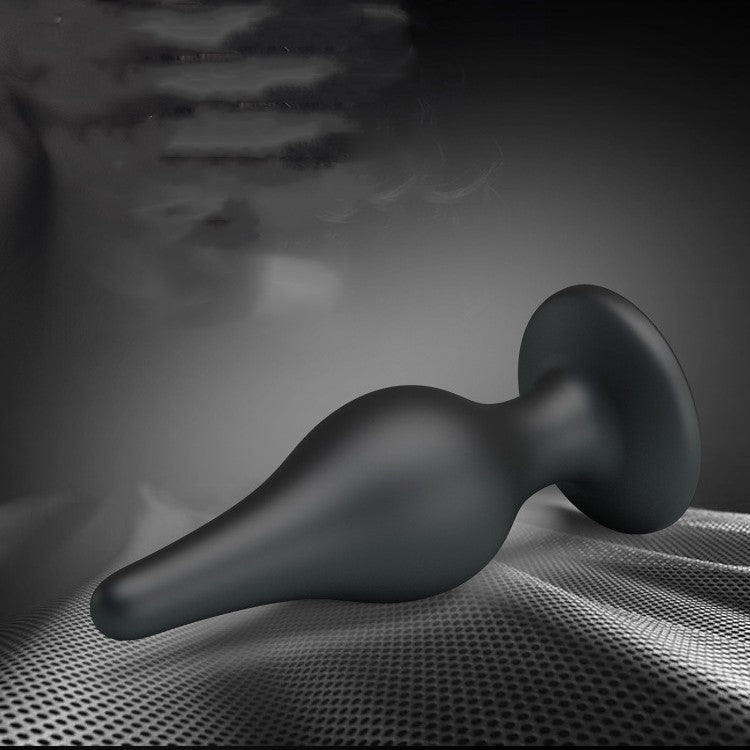 Back Court Silicone Butt Plug Massager