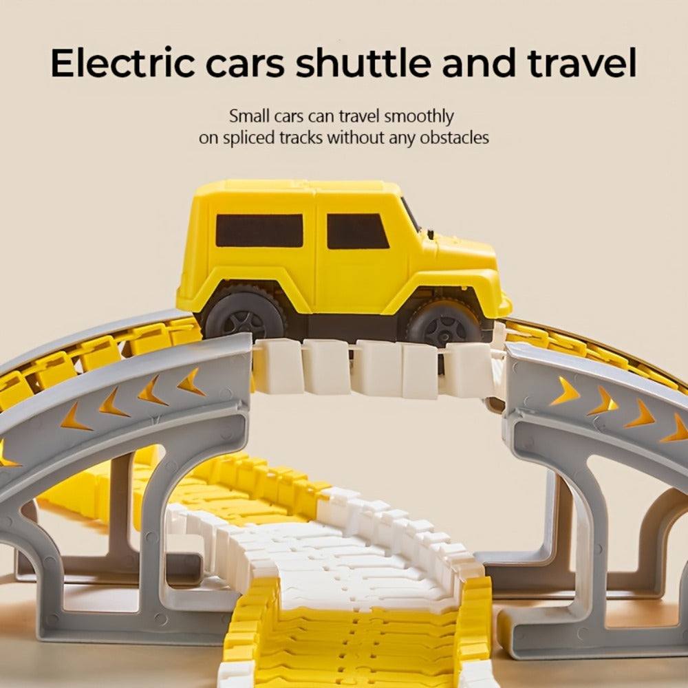 Roller Coaster Track Set 467pcs for Kids Ages 3 4 5 6 7 8 with the Listed Color, Size or Set Options for Everyday Use — image