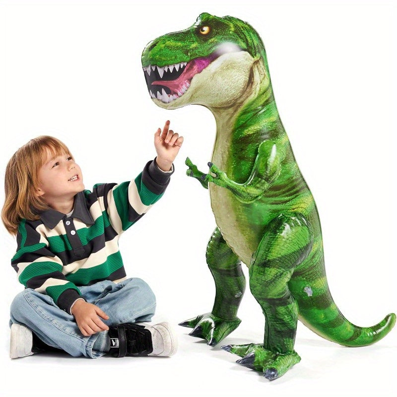 Giant Inflatable T-Rex Dinosaur 37 Inch, Tyrannosaurus Rex Blow Up Toy Safe with the Listed Color, Size or Set Options for Ev