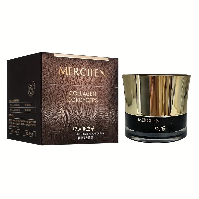 Face Cream Cordyceps Collagen 50g Formula with Squalane, Glycerin and Alcohol-Free Bottle Format — image 11