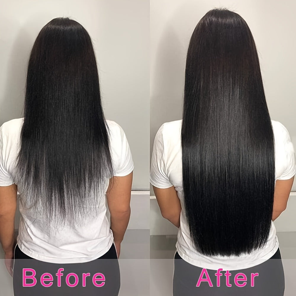 Hair Extensions Straight Brazilian Human Hair Clip-In Set with Eight Wefts, 18 Clips and Six Length Options — image 8