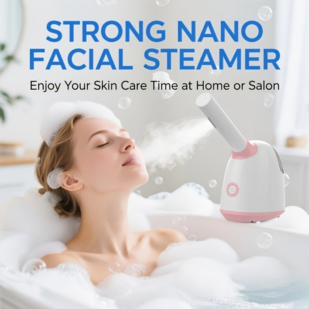Pink Tabletop Facial Steamer Family with Five Regular, Upgraded, 3-in-1, Large-Tank or Portable Options — image 10