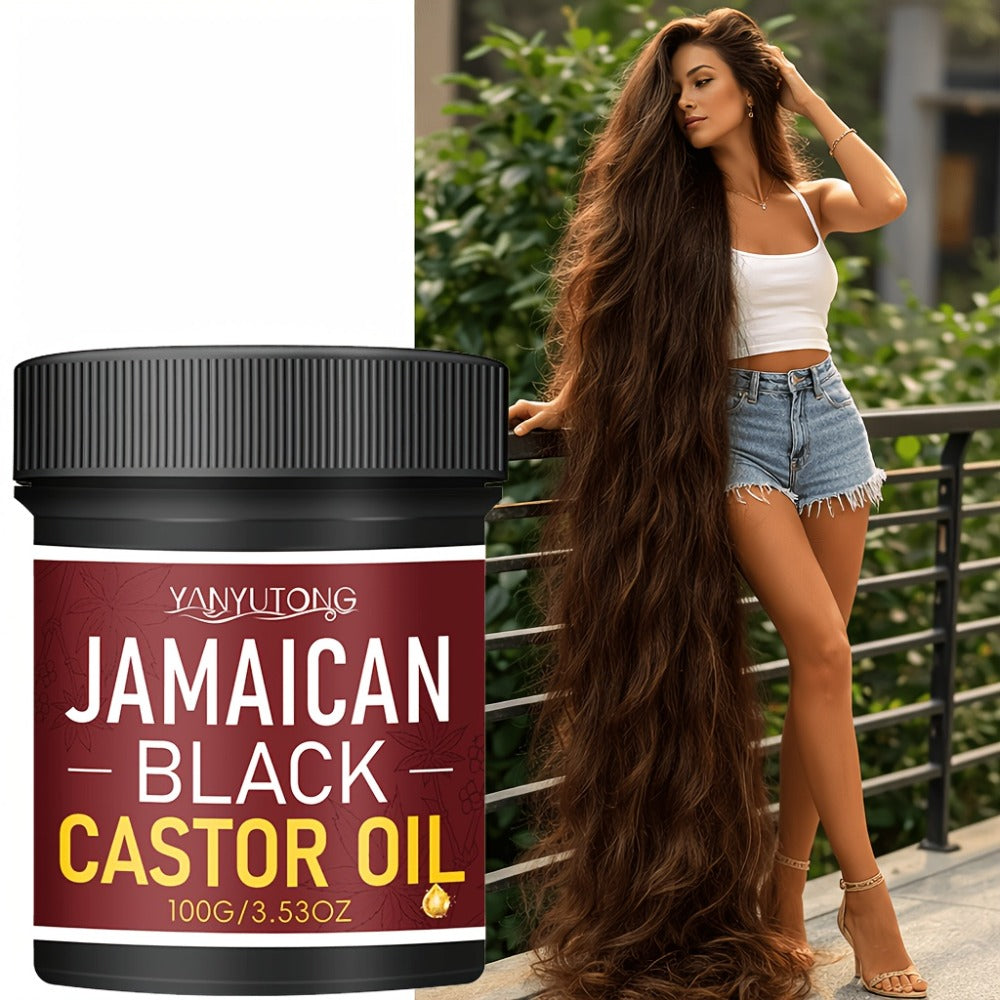 Jamaican Black Castor Oil Hair Milk for Women & Men - Revitalizing Formula, Natural Volume & Smoothness — image 1