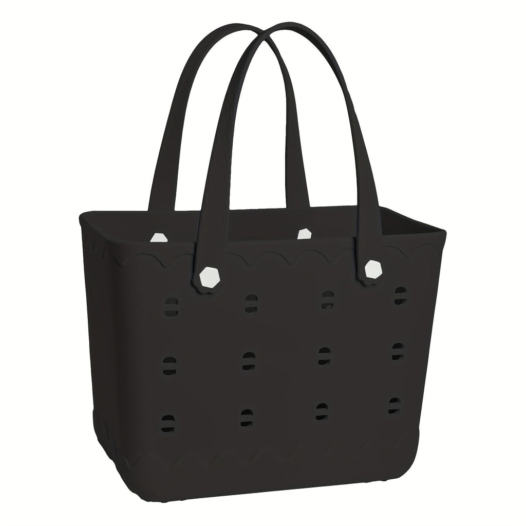 Beach Tote Bag for Women, Large Shoulder Handbag for Travel Vacation Fruits Flowers Drinks, M & L — image 24