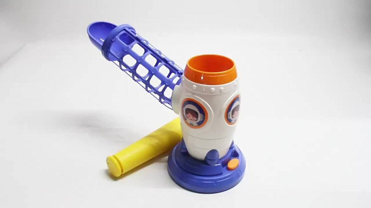 Kids Baseball Pitching Machine Toy Set, Children's Baseball Trainer with Bat, Ball Machine & 10 Balls — image 10