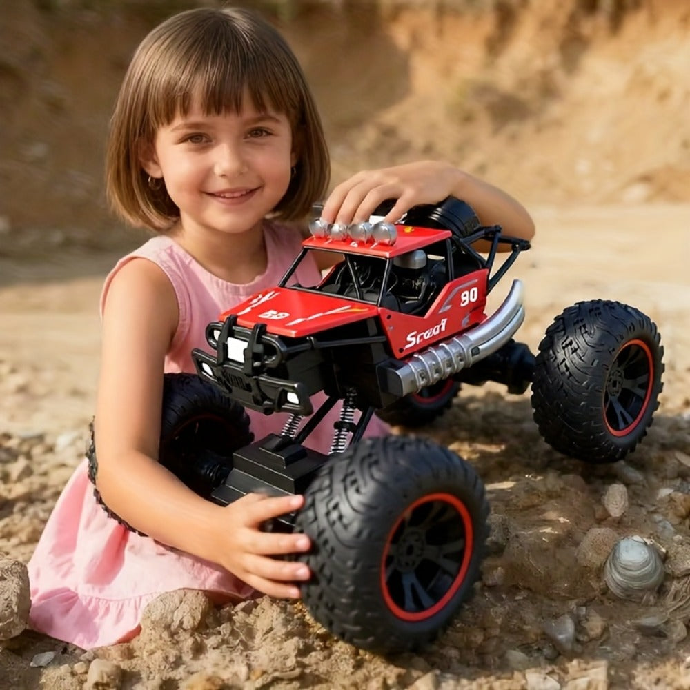 Remote Control Car, 4WD Off-Road Truck with 2.4GHz Control, USB Rechargeable Battery and Black or Red Color Options — image 2