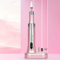 Electric Nail Drill Cordless USB Rechargeable Pen with Bit and Sanding Band Set in Gold or White — image 1